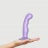 Strap-on-me P&G M - gebogen, met voet dildo (paars)