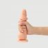 Strap-on-me S - tweelagig staand levensechte dildo (naturel)