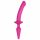 Strap-on-me Switch Semi-Realistic S - 2-in-1 Silicone Dildo (Pink) 