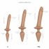 Strap-on-me Switch Realistic L - 2in1 Silicone Dildo (Natural) 