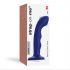 Strap-on-me M - waterdichte, pulserende G-spot vibrator (blauw)