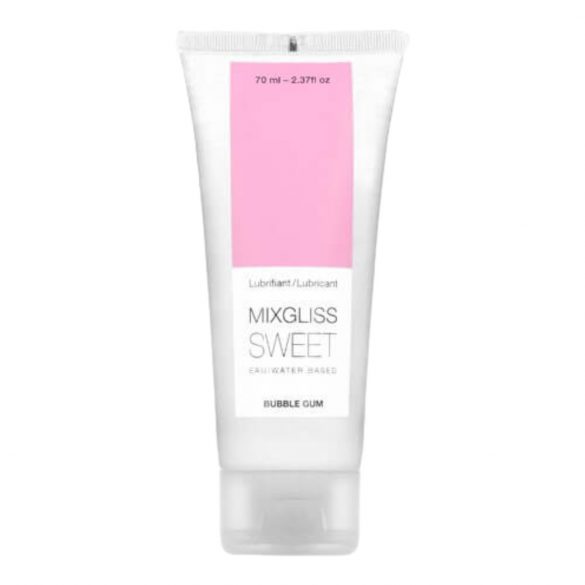 Mixgliss Sweet Bubbeltjes - waterbasis glijmiddel - kauwgom (70ml)