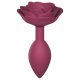 Love to Love Open Roses M - silicone anale dildo (bordeaux)