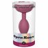 Love to Love Open Roses M - silicone anale dildo (bordeaux)