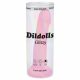 Dildolls Glitzy - siliconen dildo met zuignap (roze)