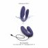 Love to Love Match up - oplaadbare, draadloze koppelsvibrator (paars)