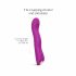 Love to Love Swap - oplaadbare, pulserende G-spot vibrator (paars)