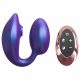 Wonderlover - G-spot vibrator met clitorisstimulator (metaal paars)