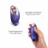 Love to Love Believer - Rechargeable, Waterproof Clitoral Stimulator (Metallic Purple) 