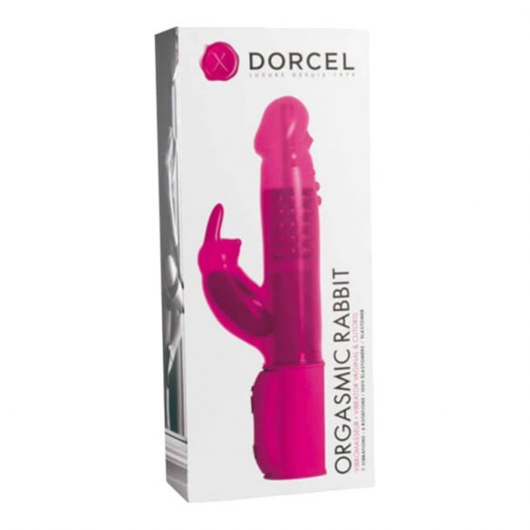 Dorcel Orgasmic Konijn - vibrator met clitorisklem (roze)