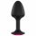 Dorcel Geisha Plug Ruby XL - roze stenen anale dildo (zwart)