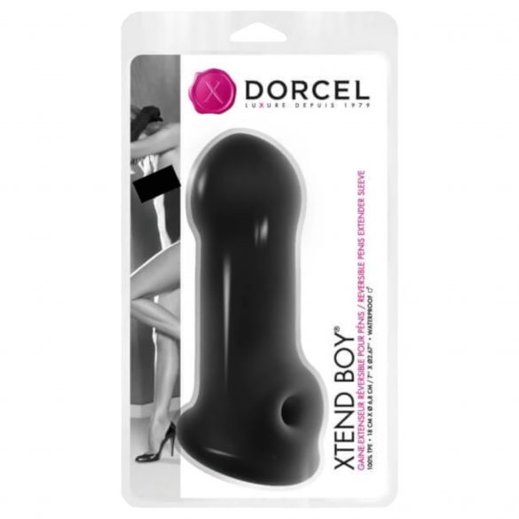 Dorcel Xtend Boy - silicone penismouw (zwart)