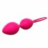 Dorcel Divine Balls - oplaadbare, draadloze, vibrerende geisha-bal (roze)