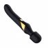 Dorcel Dual Orgasms Gold - oplaadbare, 2in1 massage vibrator (zwart)