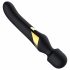 Dorcel Dual Orgasms Gold - oplaadbare, 2in1 massage vibrator (zwart)