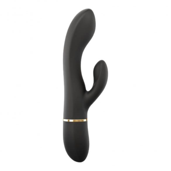 Dorcel Glam Rabbit - oplaadbare vibrators met clitoriskar (zwart)