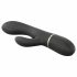 Dorcel Glam Rabbit - oplaadbare vibrators met clitoriskar (zwart)