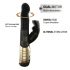 Dorcel Baby Rabbit 2.0 - Oplaadbare Clitorisstimulator (Zwart-Goud)