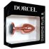 Dorcel Diamond Plug S - aluminium anale dildo - klein (roze goud)