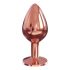 Dorcel Diamond Plug M - aluminium anale dildo - medium (roségoud)