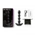 Dorcel Flexi Balls - oplaadbare, draadloze anale vibrator (zwart)