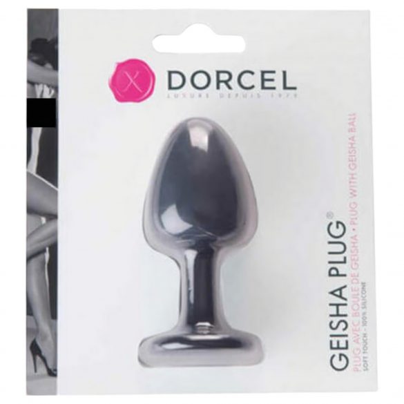 Dorcel Geisha Plug M - bolanal plug (zwart)