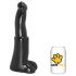 AnimHole Stier - stieren dildo - 25 cm (zwart)