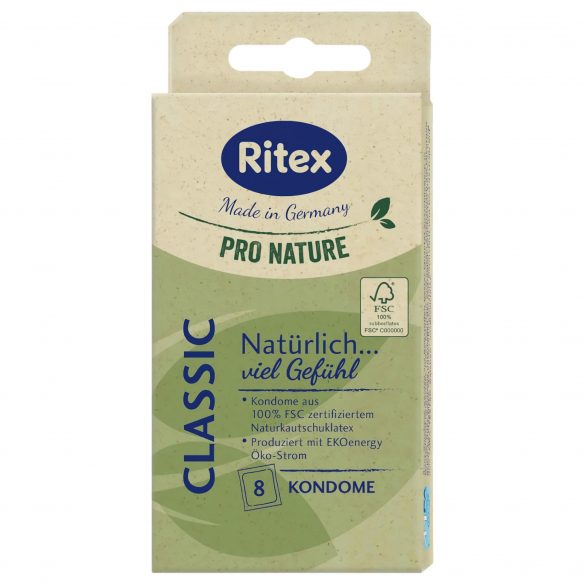 RITEX Pro Nature Classic - condooms (8 stuks)