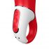 Satisfyer Power Flower - oplaadbaar, waterdichte vibrator (rood)