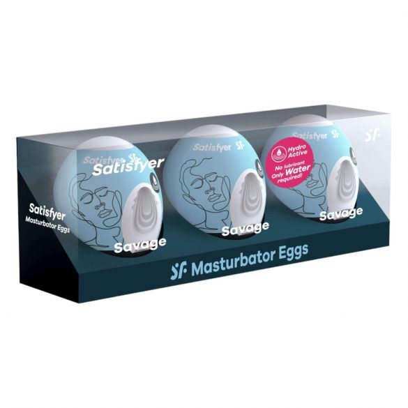 Satisfyer Ei Krachtig - masturbatie-eier set (3 stuks)