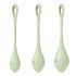 Satisfyer Yoni Power 2 - geishaballetjes set - groen (3 delig)