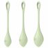 Satisfyer Yoni Power 2 - geishaballetjes set - groen (3 delig)