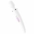 Satisfyer Wand-er Woman - waterdichte massagerende vibrator (wit)