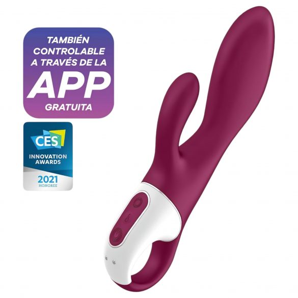 Satisfyer Heated Affair - verwarmde clitorisstimulator (rood)