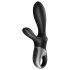 Satisfyer Heat Climax+ - slimme, verwarmende, anale vibrator met arm (zwart)