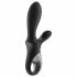 Satisfyer Heat Climax+ - slimme, verwarmende, anale vibrator met arm (zwart)