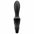 Satisfyer Heat Climax - slimme verwarmde anale vibrator (zwart)