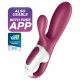 Satisfyer Hot Bunny - slimme verwarmde vibratie voor clitoris (rood)