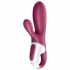 Satisfyer Hot Bunny - slimme verwarmde vibratie voor clitoris (rood)