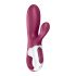 Satisfyer Hot Bunny - slimme verwarmde vibratie voor clitoris (rood)