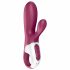 Satisfyer Hot Bunny - slimme verwarmde vibratie voor clitoris (rood)