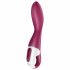 Satisfyer Verwarmde Plezier - slimme verwarmde vibrator (rood)