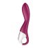 Satisfyer Verwarmde Plezier - slimme verwarmde vibrator (rood)