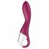 Satisfyer Verwarmde Plezier - slimme verwarmde vibrator (rood)