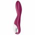 Satisfyer Verwarmde Plezier - slimme verwarmde vibrator (rood)