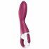 Satisfyer Verwarmde Plezier - slimme verwarmde vibrator (rood)