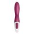 Satisfyer Verwarmde Plezier - slimme verwarmde vibrator (rood)