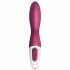 Satisfyer Verwarmde Plezier - slimme verwarmde vibrator (rood)