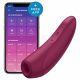 Satisfyer Curvy 1+ - slimme luchtdruk clitoris stimulator (rood)