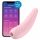 Satisfyer Curvy 2+ - slimme luchtdruk vibratiemassager (roze)